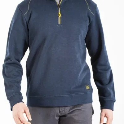 RICA LEWIS -HALFZIP -Sweat Molletonné Col Camionneur rica-lewis-halfzip-sweat-molletonne-col-camionneur