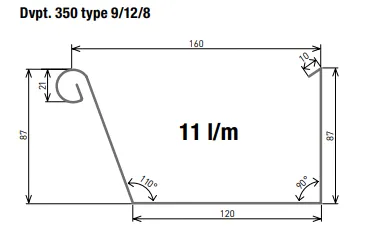 MOPAC -Gouttière Zinc Capucine 285-450/0,8 Ép. 0,8mm mopac-gouttiere-zinc-capucine-8mm 4 MOPAC -Gouttière Zinc Capucine 285-450/0,8 Ép. 0,8mm mopac-gouttiere-zinc-capucine-8mm 4