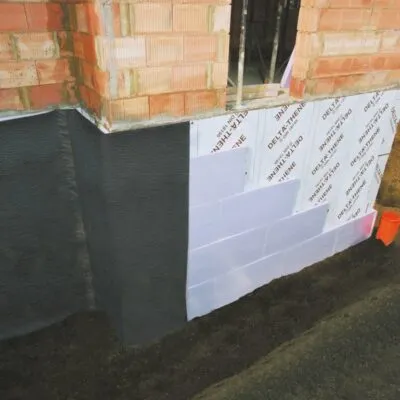 DELTA® -EQ Drain Protection des Murs. Drainage deltabe-delta-eqdrain-protection-murs-drainage
