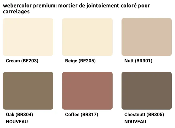 WEBER -Webercolor Premium -Mortier/Joint Carrelage Coloré webercolor-mortier-joint-carrelage- 4 WEBER -Webercolor Premium -Mortier/Joint Carrelage Coloré webercolor-mortier-joint-carrelage- 4