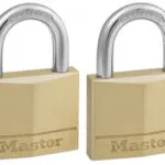 MASTER LOCK -Lot 2 Cadenas Laiton -Mod.140 EURT 40 -Laiton Massif 40mm 3