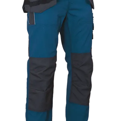 LMA -Pantalon Poches Genouillères -Renfort -Pantalon Canevas. Oxford