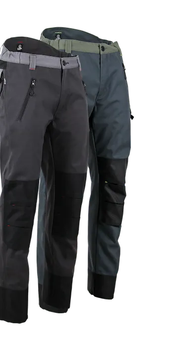 LMA -Pantalon Doublé Polaire -Poche Genoux -Genouillères