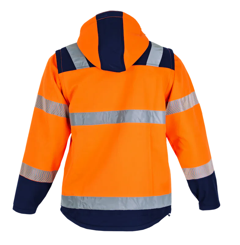LMA -Softshell Haute Visibilité -Manches Amovibles 4
