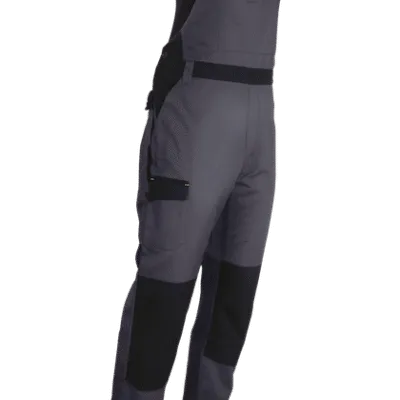 LMA -3024 Azote -Cotte à Bretelles Bicolore