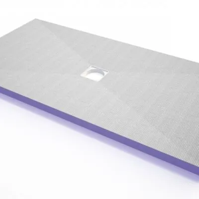 JACKON -Jackoboard® Aqua Centré -Rect. -Receveur de Douche en XPS -Larg. 900mm A Carreler