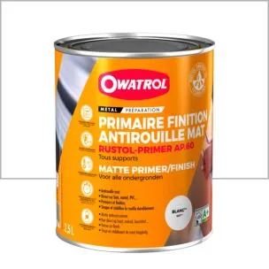 OWATROL -Rustol Primer AP60 -Brun Rouge -Primaire Antirouille 2 OWATROL -Rustol Primer AP60 -Brun Rouge -Primaire Antirouille 2