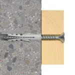 FISCHER -S 8C -Cheville à Expansion Collerette -8x40mm -Boite de 100 5