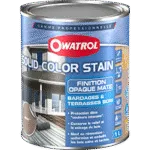 OWATROL -Peinture Solid Color Stain -Bois Extérieur -Mat -Protection 4 OWATROL -Peinture Solid Color Stain -Bois Extérieur -Mat -Protection 4