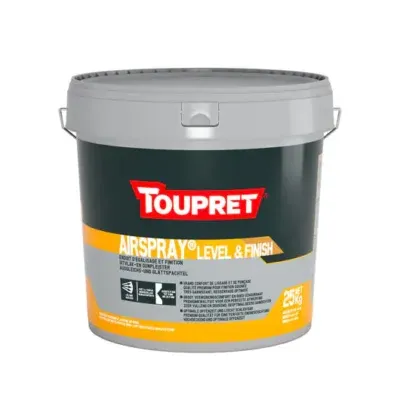 TOUPRET – Airspray Level & Finish Enduit Garnissant et Lissant toupret-airspray-level-finish-enduit-garnissant-lissant