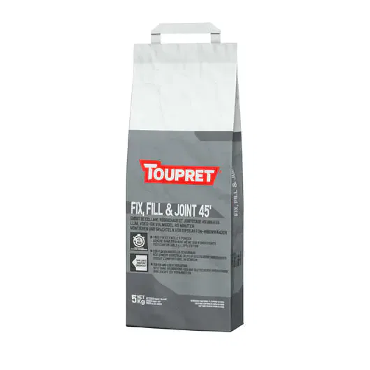 TOUPRET – Fix, Fill & Joint 45′ Enduit de Collage Rebouchage Jointoyage toupret-fix-fill-joint-45-enduit-collage-rebouchage-jointoyage 3