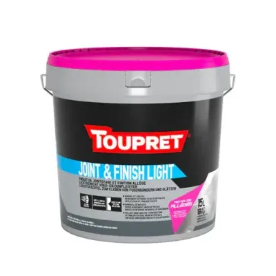 TOUPRET – Joint & Finish Light Enduit Allégé de Jointoyage/Finition toupret-joint-finish-light-enduit-allege-jointoyage-finition