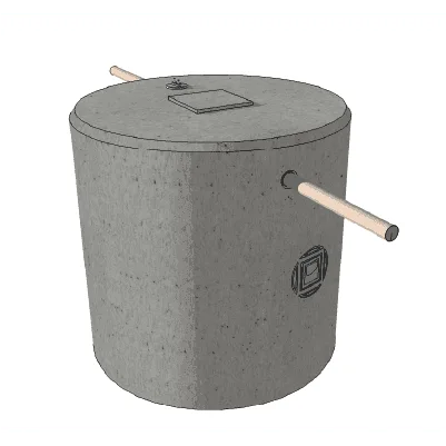 REMACLE -Citerne Béton -Eau De Pluie -Couvercle