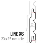 SILVERWOOD- Line XS – Bardage Bois Protect Pin Rouge Du Nord Heartwood -Avec Saturateur -20x95mm 7