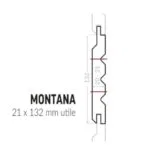 SILVERWOOD- MONTANA -Bardage Classic Pin Rouge Nord -Traité Classe 4 Vert – 21x132mm 8