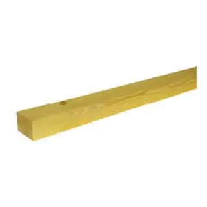 SINBPLA -Liteau Épicéa -Sciage Fin -Traité Classe 2 Jaune -Largeur: 32mm