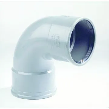 DYKA – Coude PVC Diam.200mm 45/87,5/90° SN4 Gris dyka-coude-pvc-diam-200-sn4-gris