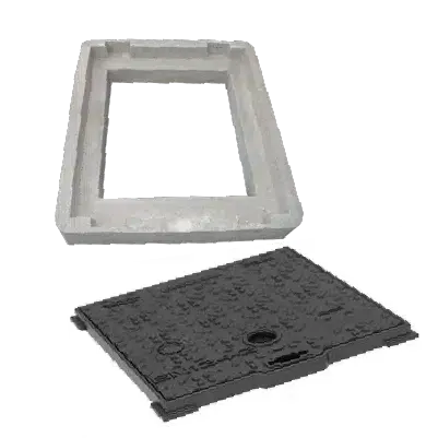 LEGOUEZ -Couronne Béton + Tampon Articulé Fonte -B125 kN