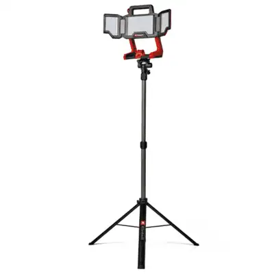 EINHELL -Kit Projecteur de chantier sans fil TP-CL 18/3000 Li – Solo avec trépied EINHEL -Projecteur-chantier-sans-fil