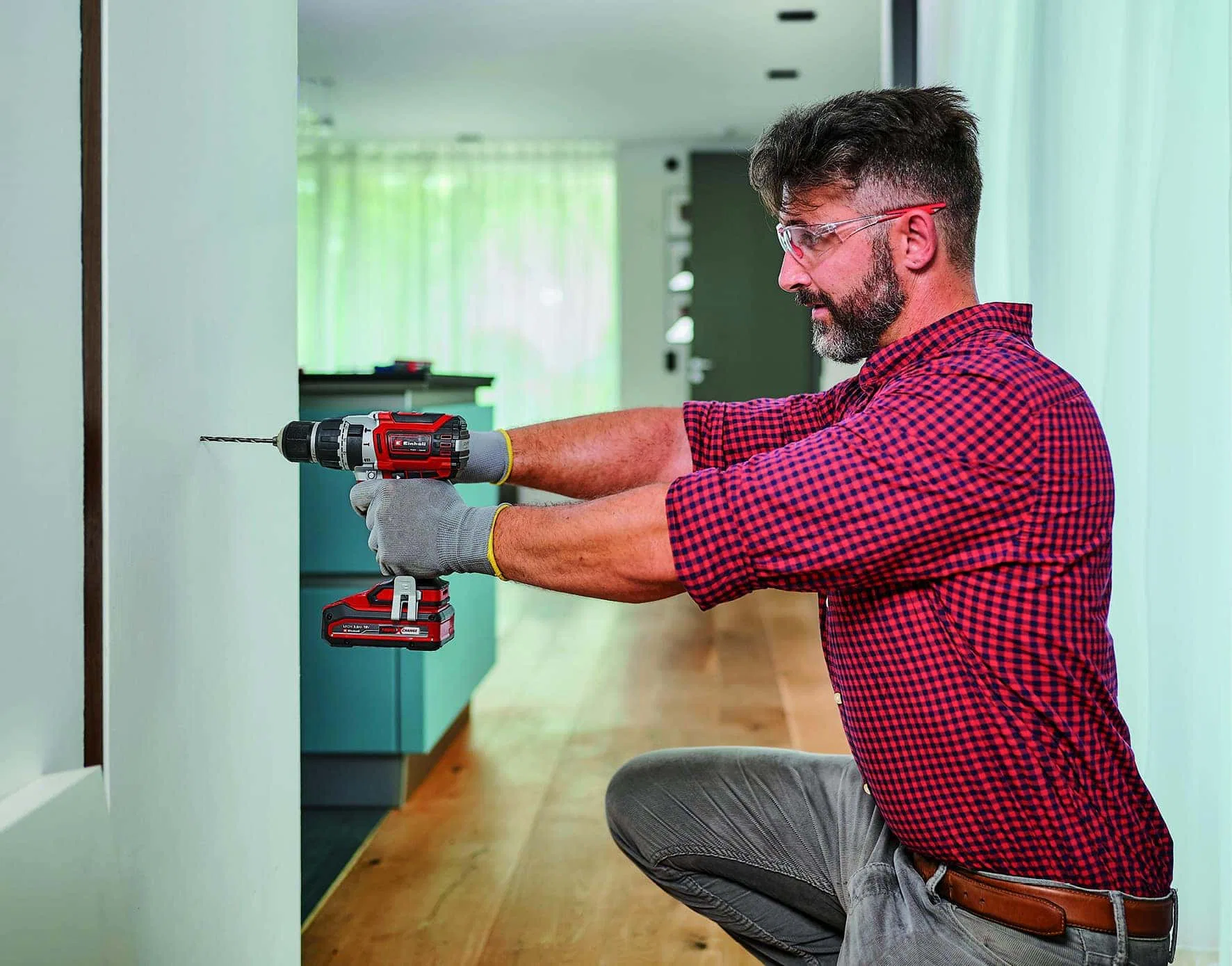 EINHELL -Perceuse-Visseuse à percussion sans fil TP-CD 18/60 Li- i BL +39 (2×2,0Ah) (Pack) EINHELL -Perceuse-Visseuse à percussion sans fil TP-CD 18/60 Li- i BL +39 (2x2,0Ah) (Pack) 3