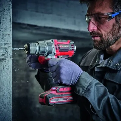 EINHELL -Perceuse-Visseuse à percussion sans fil TP-CD 18/70 Li-i BL (2×2,0Ah) (Pack) EINHELL -Perceuse-Visseuse à percussion sans fil TP-CD 18/70 Li-i BL (2x2,0Ah) (Pack)