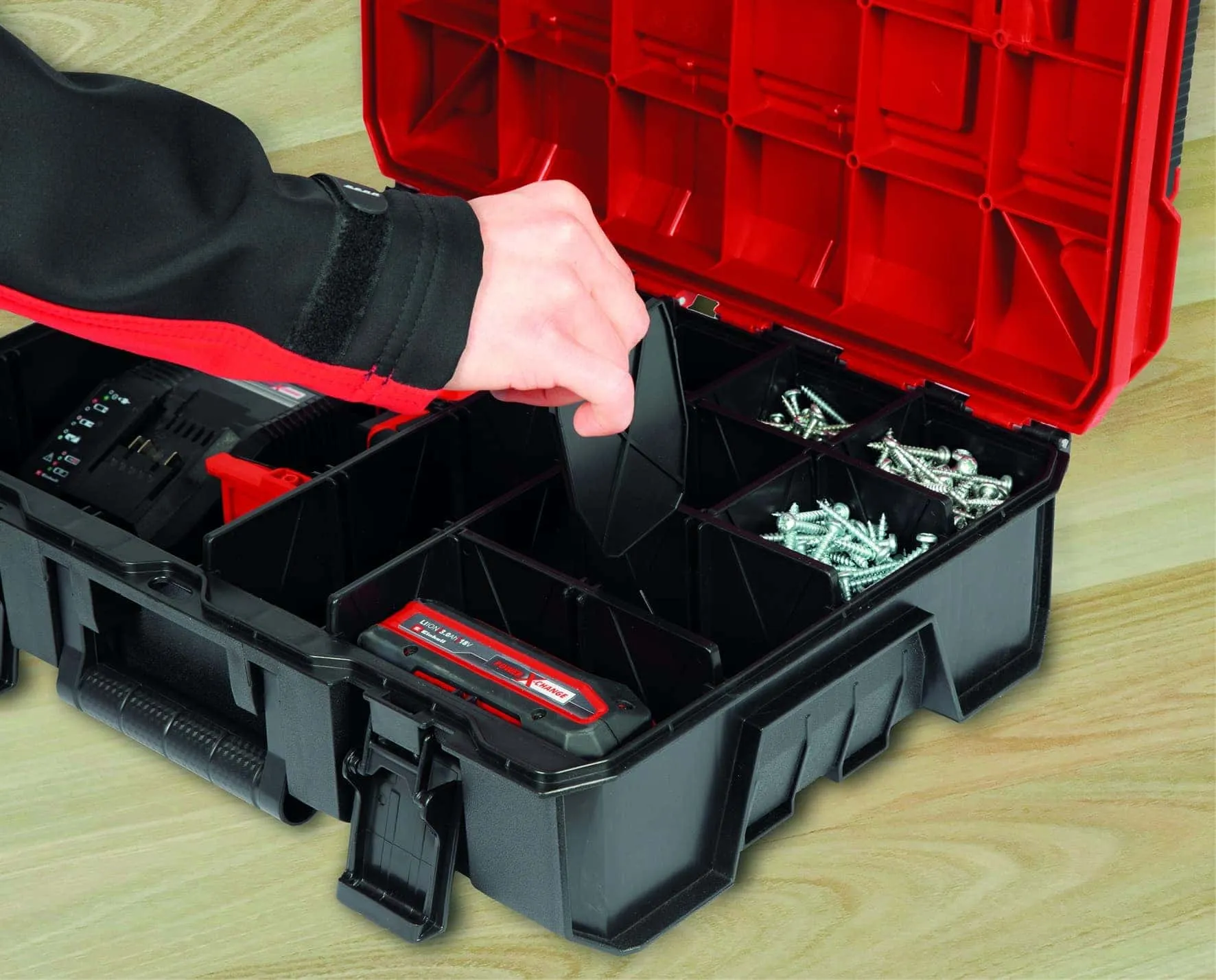 EINHELL -Système de rangement Plastic Compartments Set EINHELL -Système de rangement Plastic Compartments Set 2 EINHELL -Système de rangement Plastic Compartments Set EINHELL -Système de rangement Plastic Compartments Set 2