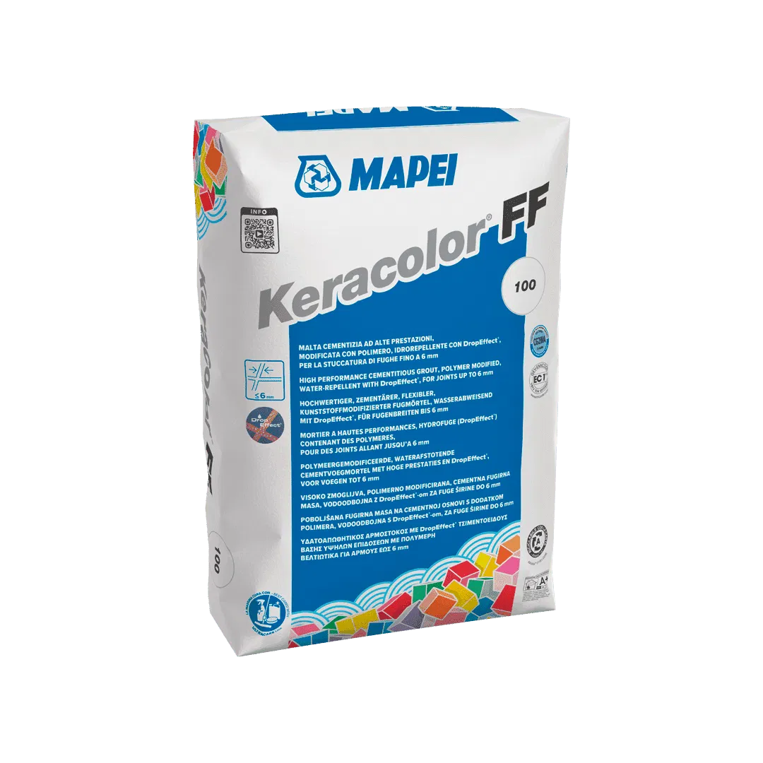 MAPEI -KERACOLOR FF -Joint carrelage CG2WA AMÉNAGEMENTS INTÉRIEURS: SOLS, MURS mapei-keracolor-joint-carrelage 4