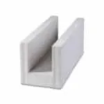 PORIT -Blocs Cellulaires en U -C2 -0,35 (chaînage horizontal) NOS PRODUITS SUR DEVIS blocs-u-cellulaire-chaînage 8