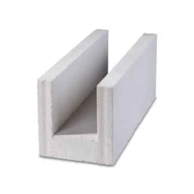 PORIT -Blocs Cellulaires en U -C2 -0,35 (chaînage horizontal) NOS PRODUITS BELGIQUE blocs-u-cellulaire-chaînage