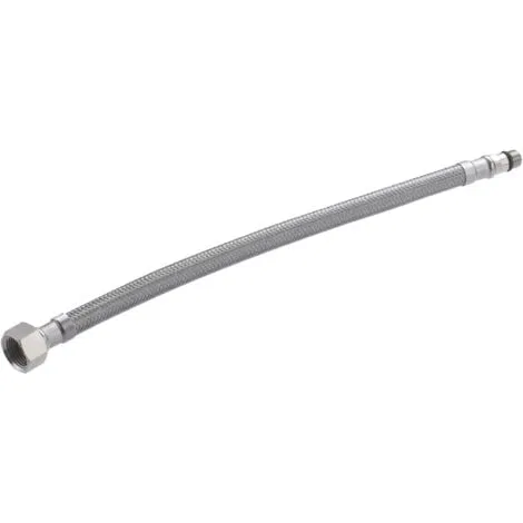NOYON ET THIEBAULT -Flexible Alim. Inox Male – Femelle -Robinetterie M.10×100/F.15×21- 9×12 2