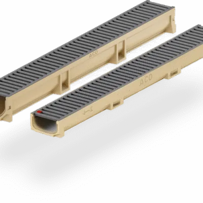 ACO -Euroline 60/100 -Caniveau Grille Galva Anthracite A15 aco-euroline-caniveau-grille-galva-anthracite