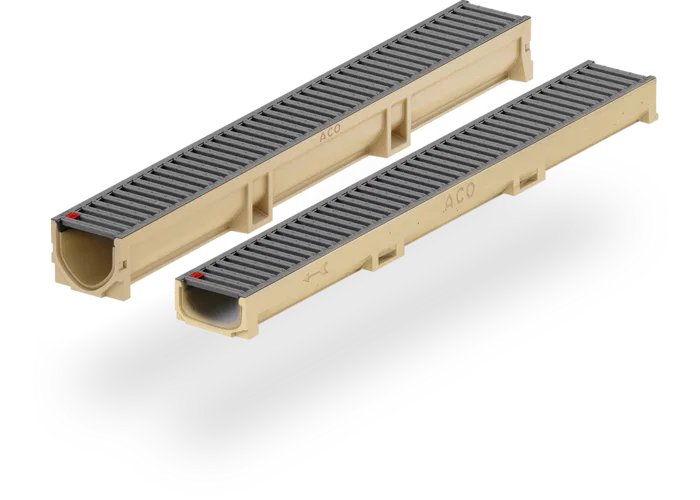 ACO -Euroline 60/100 -Caniveau Grille Galva Anthracite A15 aco-euroline-caniveau-grille-galva-anthracite 3