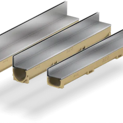 ACO -Euroline 40/65/105 -Caniveau Discret Inox B125 aco-euroline-caniveau-discret-inox-b125