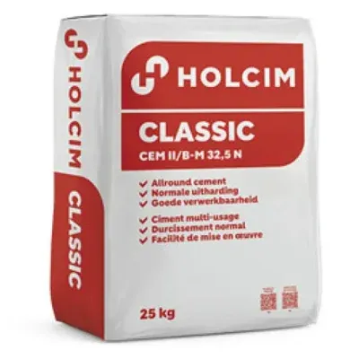 HOLCIM -CEM II/B-M 32,5 N – Classic -Ciment Portland Composé