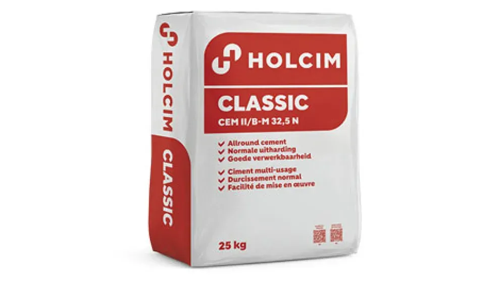 HOLCIM -CEM II/B-M 32,5 N – Classic -Ciment Portland Composé 3 HOLCIM -CEM II/B-M 32,5 N – Classic -Ciment Portland Composé 3