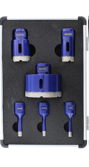 DURO – DU AGTD Foret Diamanté Set 6 à 68mm Carrelage duro-du-agtd-foret-diamante-set-6-68 2