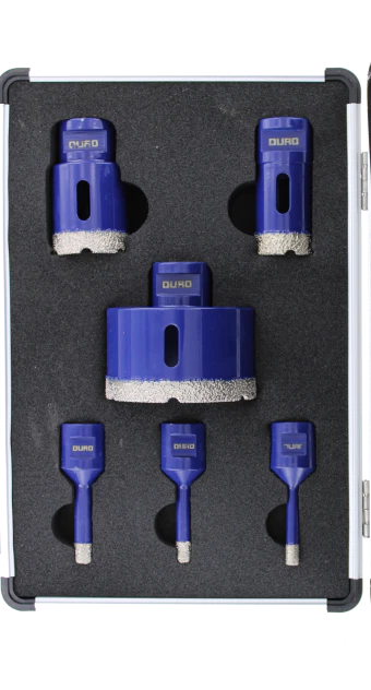 DURO – DU AGTD Foret Diamanté Set 20 à 68mm Carrelage duro-du-agtd-foret-diamante-set-20-68mm 2