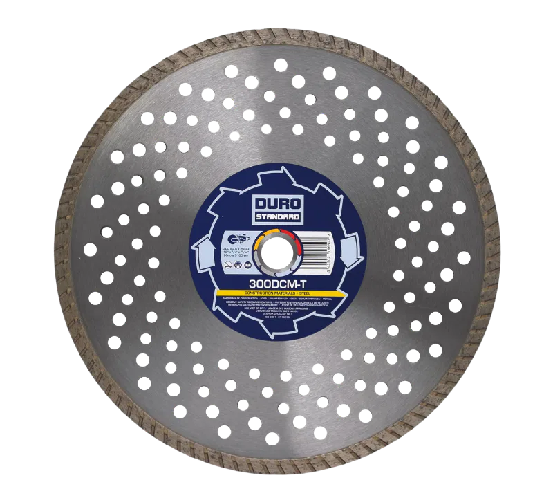 DURO – DCM T Disque Diamanté 115 à 350mm Matériaux/Métal duro-dcm-t-disque-diamante-115-350 4