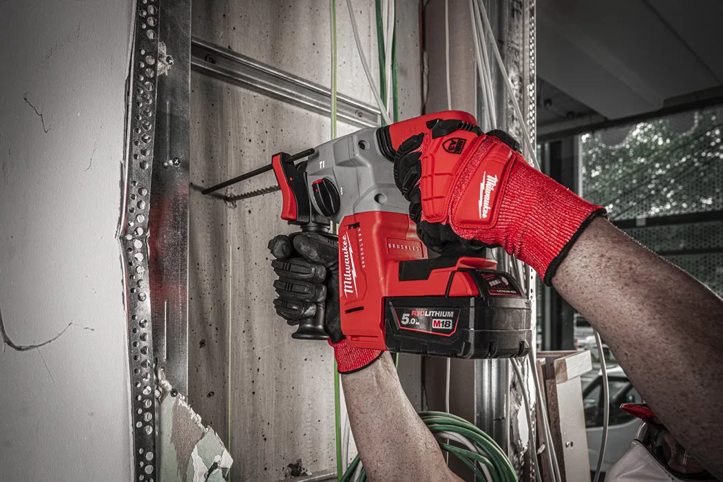 MILWAUKEE- M18™-BLH-502X -M18™ Perforateur SDS-Plus 18V. (Pack) milwaukeebe-m18-blh-502x-m18-perforateur-sds-plus-18v 6