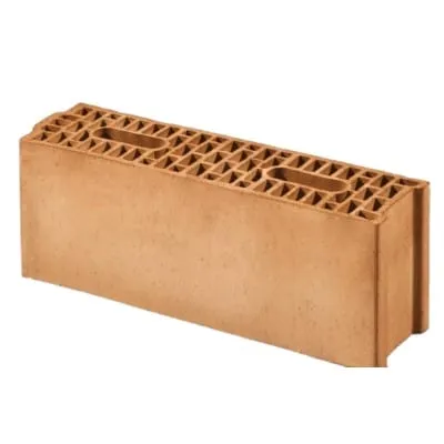 POROTHERM -PLS 500 15N -Bloc en Terre Cuite à Coller. porothermbe-pls-500-15n-bloc-terre-cuite-coller