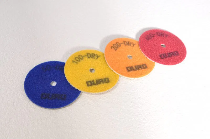 DURO – Pads Manuels Diamantés à Polir .Pierre Naturelle duro-pads-manuel-diamantes-polir 2