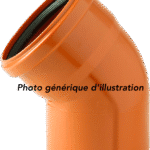 MARTENS -Raccord Coude 45° PVC Rouge Brun 1 Manchon martens-coude-45-pvc-rouge-brun-raccord-coude-1x-manchonne 3