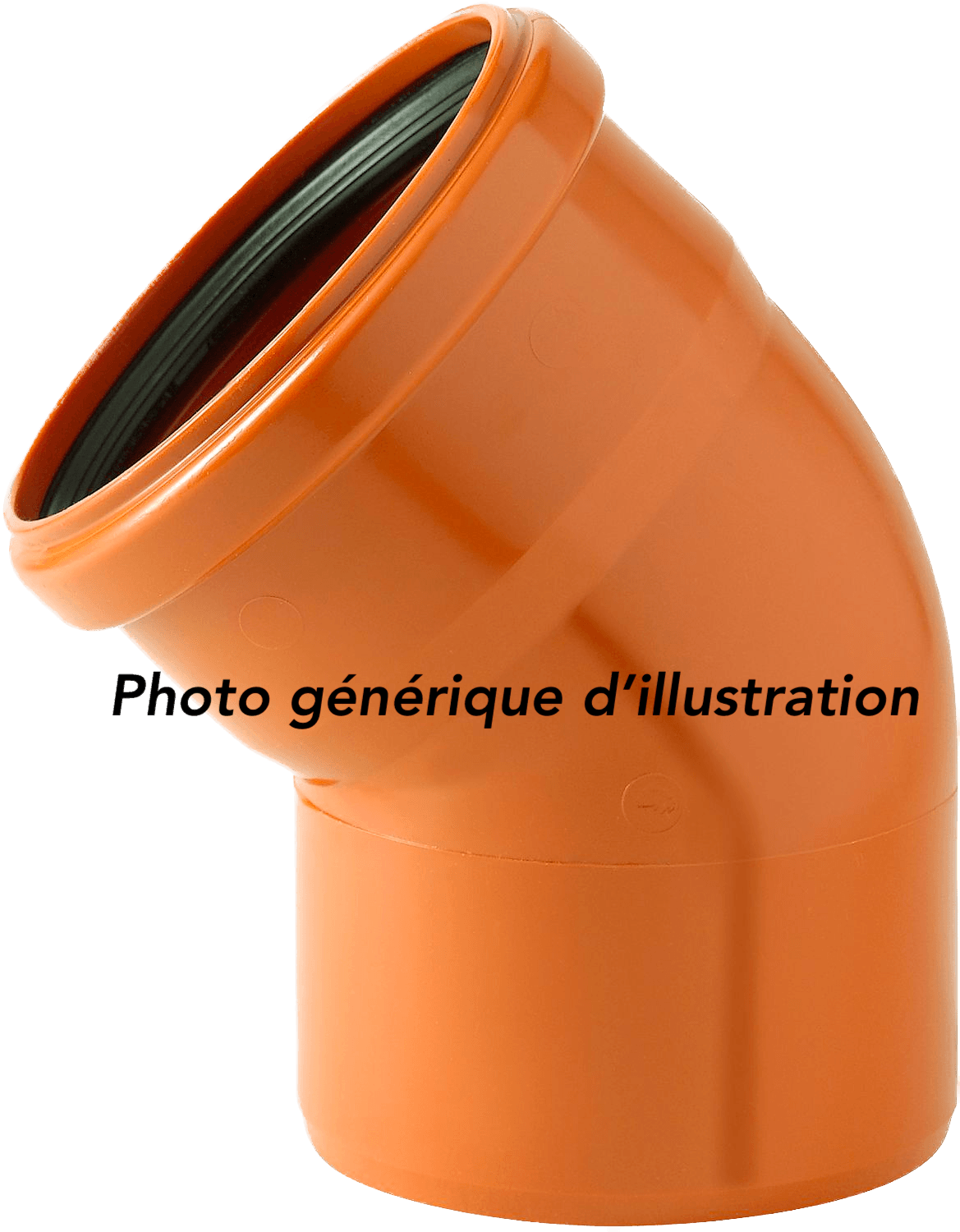MARTENS -Raccord Coude 45° PVC Rouge Brun 1 Manchon martens-coude-45-pvc-rouge-brun-raccord-coude-1x-manchonne 2