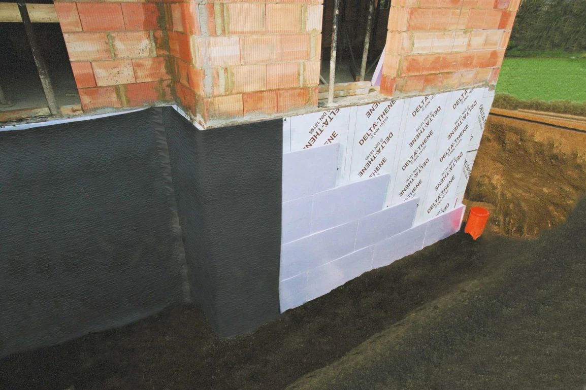 DELTA® -EQ Drain Protection des Murs. Drainage deltabe-delta-eqdrain-protection-murs-drainage 2