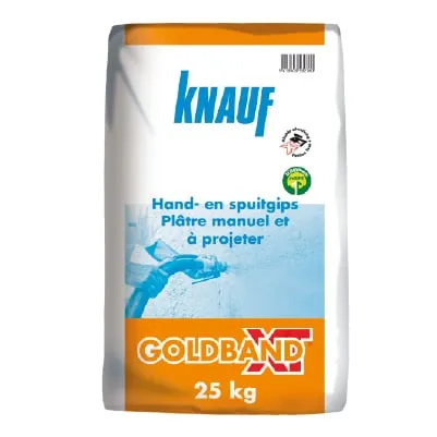 KNAUF -Goldband XT -Enduit Base Plâtre knauf-goldband-xt-enduit-base-platre