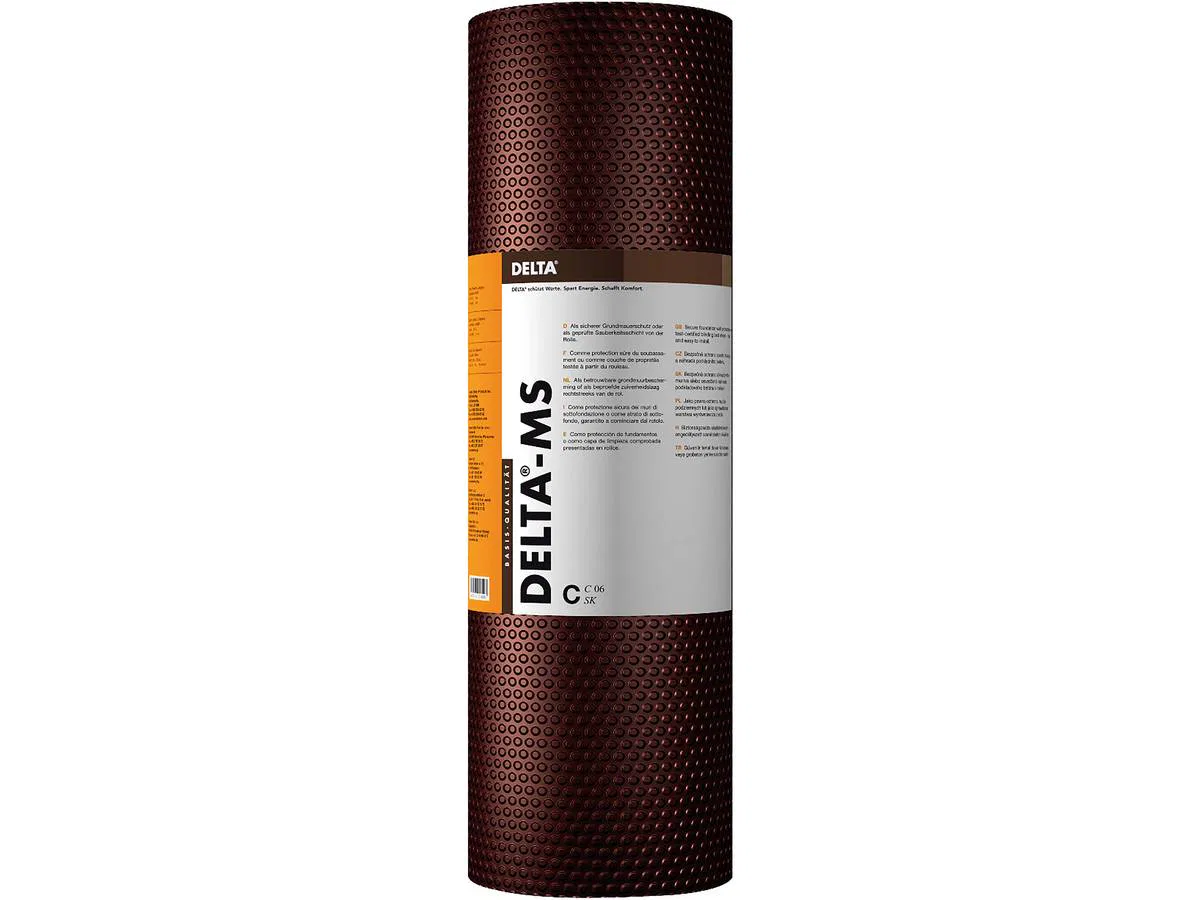 DELTA® -DeltaMS Drain -Nappe à excroissances en PE deltabe-delta-ms-drain-nappe-excroissances-pe 2