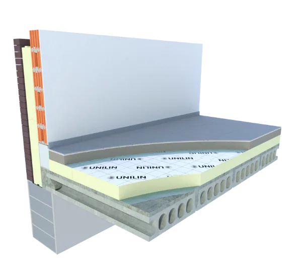 UNILIN – Utherm Floor LE Panneau isolant PIR. Sol unilinbe-utherm-floor-le-panneau-isolant-pir-sol 2