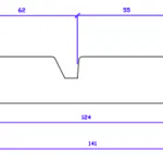 LEMAHIEU- Profil Façade GB102 -Profilé Bardage Bois 7