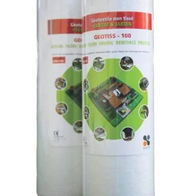 NOVINTISS -Geotiss 100g/m² -Feutre Géotextille Non Tissé