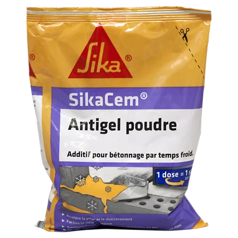 SIKA -SikaCem® Antigel Poudre -Antigel Liquide/Accélérateur 2